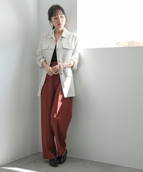 セール】BIGサファリジャケット／7S 877177（ミリタリー