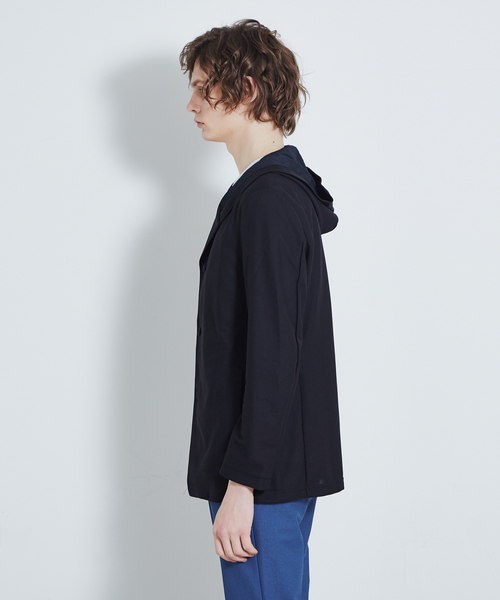 ABAHOUSE（アバハウス）の「フィールドセンサー カノコ柄フーディガン（ブルゾン・メンズ・ブラック/カーキ・44/46/48）」の14枚目の写真