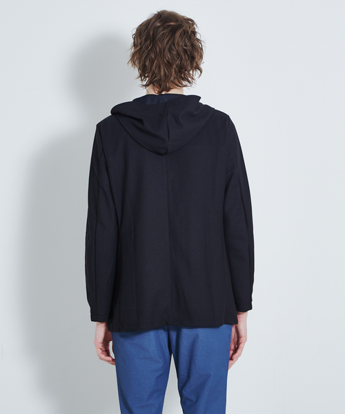 ABAHOUSE（アバハウス）の「フィールドセンサー カノコ柄フーディガン（ブルゾン・メンズ・ブラック/カーキ・44/46/48）」の13枚目の写真