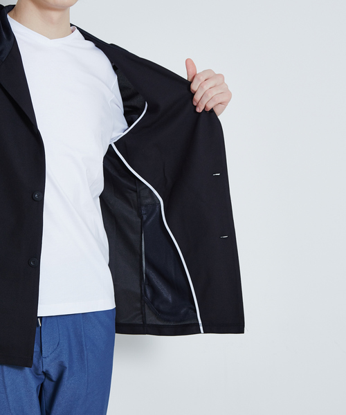 ABAHOUSE（アバハウス）の「フィールドセンサー カノコ柄フーディガン（ブルゾン・メンズ・ブラック/カーキ・44/46/48）」の7枚目の写真