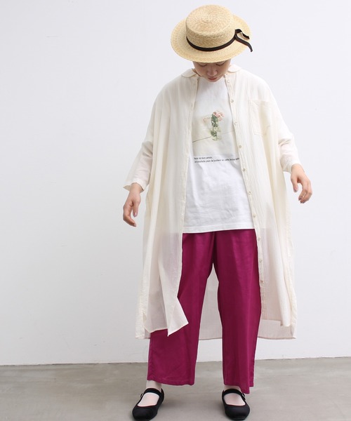 Cdc 80ローンサンドウォッシュ ジャンボシャツワンピース ワンピース Chambre De Charme シャンブルドゥシャーム のファッション通販 Zozotown