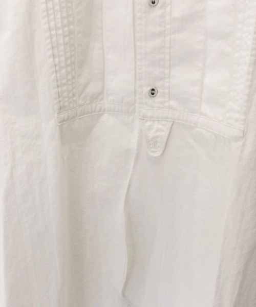 TODAYFUL - TODAYFUL Tuck Dress Shirts タックドレスシャツ ブラウス コットン 長袖シャツ ホワイト レディース トゥデイフル【中古】5-0204M∞ TODAYFUL（トゥデイフル）の「TODAYFUL(トゥデイフル) 