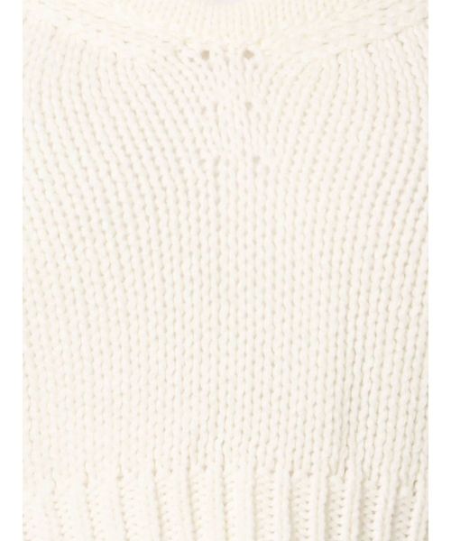 dazzlin（ダズリン）の「バックレースアップコンビビスチェ（ニット/セーター・レディース・ブラック/オフホワイト/その他1・FREE）」の18枚目の写真