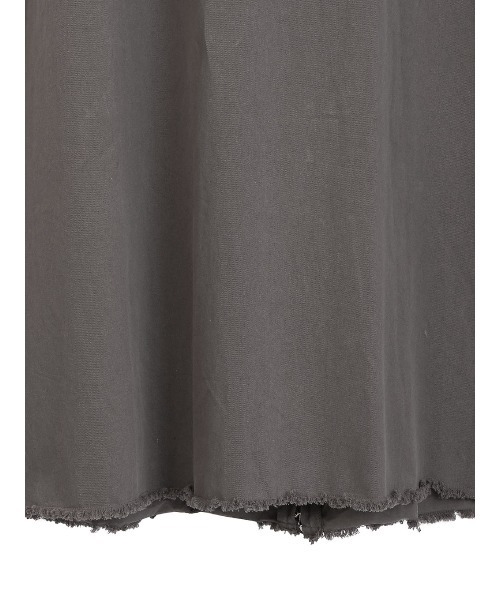 Ameri（アメリ）の「DAMAGE HEM TWILL DRESS（ワンピース・レディース・オフホワイト/パープル/チャコールグレー・FREE）」の17枚目の写真