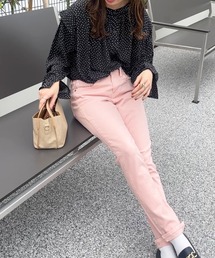 【累計販売18万本突破！】SOMETHING/サムシング  HANA テーパードストレートデニムパンツ【日本製】