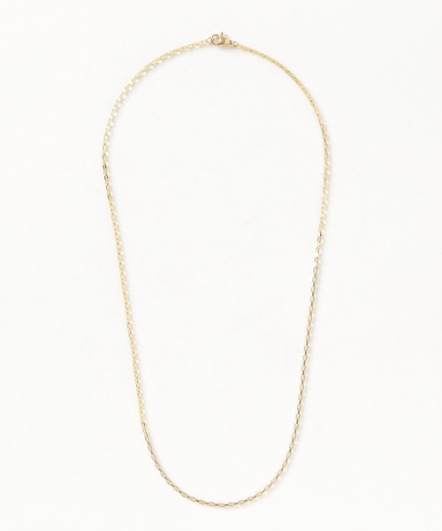 Anthe(アンテ)の「Anthe by yarka / stainless necklacce chain square type(ネックレス・レディース・ブラック/ゴールド/シルバー・FREE)」の3枚目の写真