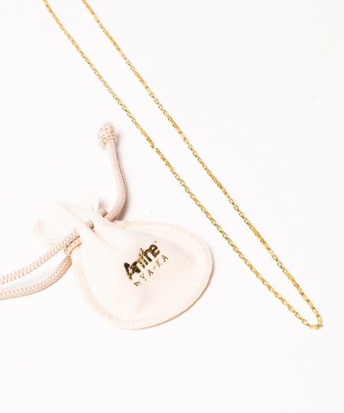 Anthe(アンテ)の「Anthe by yarka / stainless necklacce chain square type(ネックレス・レディース・ブラック/ゴールド/シルバー・FREE)」の6枚目の写真