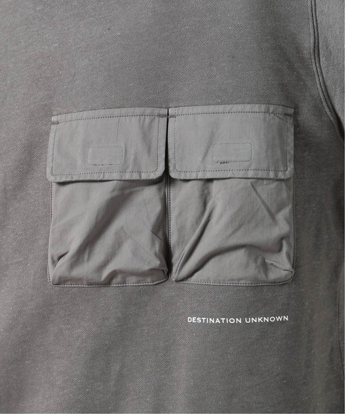 Liberaiders(リベレイダース)の「【LIBERAIDERS / リベレイダース 】UTILITY CREWNECK(スウェット・メンズ・ベージュ/ブラック・MEDIUM/LARGE)」の18枚目の写真