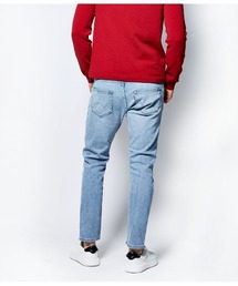 ジュンハシモト/極美品 定価4.7万 キャロットフィット ペイント加工デニム 4 CARROT FIT DENIMシリーズ再入荷 | junhashimoto