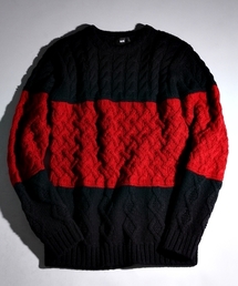 HARE | ケーブルハイショクニットプルオーバー【HARE】(ニット/セーター)