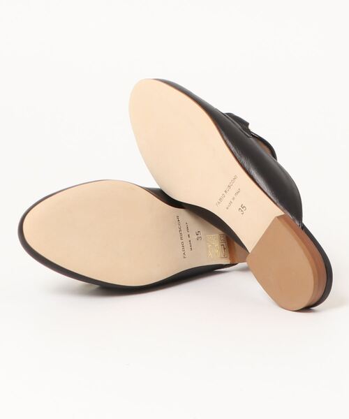 新品未使用✨ FABIO RUSCONI ファビオルスコーニ レザー ローファ－ ファビオルスコーニ FABIO RUSCONI ワントーンレザースニーカー