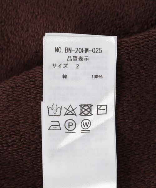 Steven Alan(スティーブンアラン)の「<BATONER> SWEAT HOODIE/パーカー(パーカー・メンズ・ナチュラル/ブラウン・3/2)」の11枚目の写真
