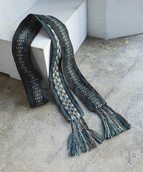 BEAMS LIGHTS（ビームスライツ）の「BEAMS LIGHTS / チロリアン テープ ベルト（ベルト・レディース・その他/その他1・ONE SIZE）」の2枚目の写真