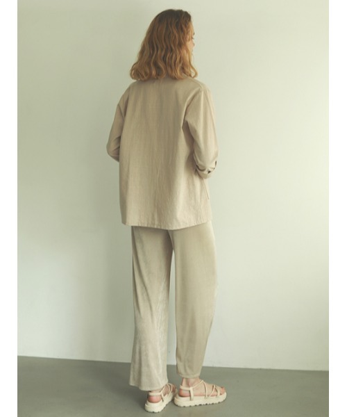 AMAIL(アマイル)の「Relax easy jacket(テーラードジャケット・レディース・ブラック/ベージュ・FREE)」の17枚目の写真