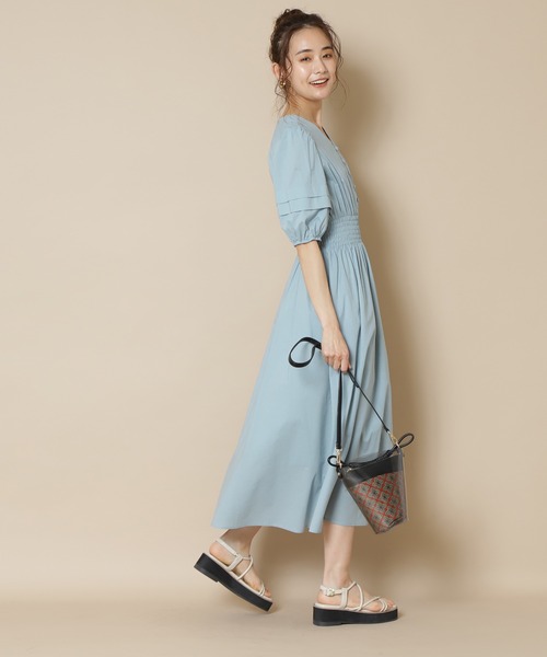 N.（N. Natural Beauty Basic）（エヌエヌナチュラルビューティーベーシック）の「巻きハンドルバケツショルダーバッグ（ショルダーバッグ・レディース・ブラック系その他/ホワイト系その他・ﾌﾘ-）」の17枚目の写真