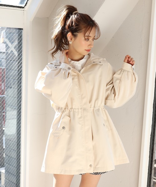 one after another NICE CLAUP（ワンアフターアナザーナイスクラップ）の「ミドルマウンテンパーカー（その他アウター・レディース・アイボリー/ベージュ/カーキ・FREE）」の22枚目の写真