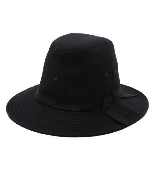BEAMS BOY(ビームスボーイ)の「INFIELDER DESIGN / ウール HAT(ハット・レディース・ブラック/ライトブラウン/ネイビー・ONE SIZE)」の5枚目の写真