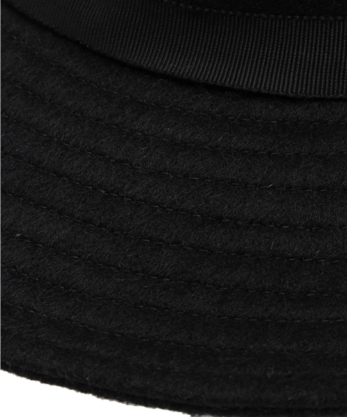 BEAMS BOY(ビームスボーイ)の「INFIELDER DESIGN / ウール HAT(ハット・レディース・ブラック/ライトブラウン/ネイビー・ONE SIZE)」の12枚目の写真