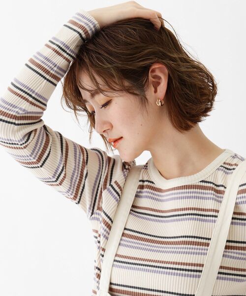 AG by aquagirl（エージーバイアクアガール）の「◆キャッチレスピアス（ピアス（両耳用）・レディース・シルバー/ゴールド・00）」の4枚目の写真