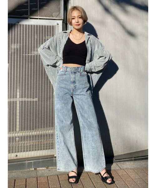 EMODA（エモダ）の「スクエアカットローシューズ（サンダル・レディース・ブラック/ホワイト・MEDIUM/LARGE/SMALL）」の3枚目の写真