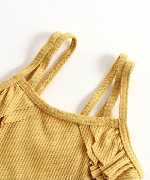 BREEZE(ブリーズ)の「リブフリル花柄セパレート水着_UVカット(水着・キッズ・ピンク/イエロー・130/80/110/140/100/120/90)」の7枚目の写真