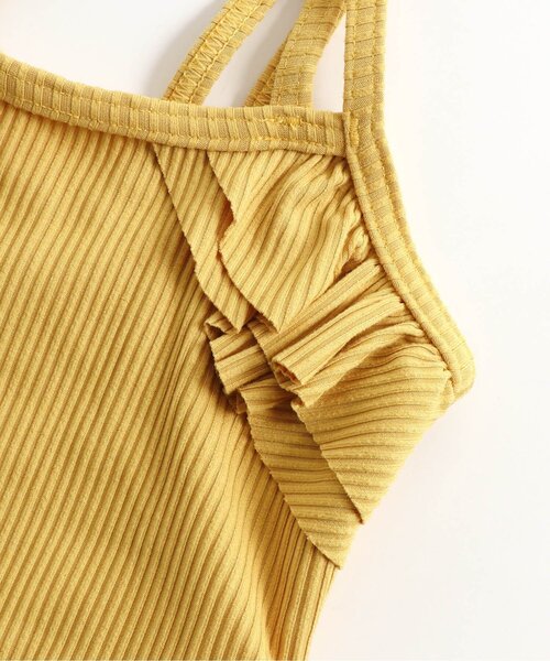 BREEZE(ブリーズ)の「リブフリル花柄セパレート水着_UVカット(水着・キッズ・ピンク/イエロー・130/80/110/140/100/120/90)」の6枚目の写真