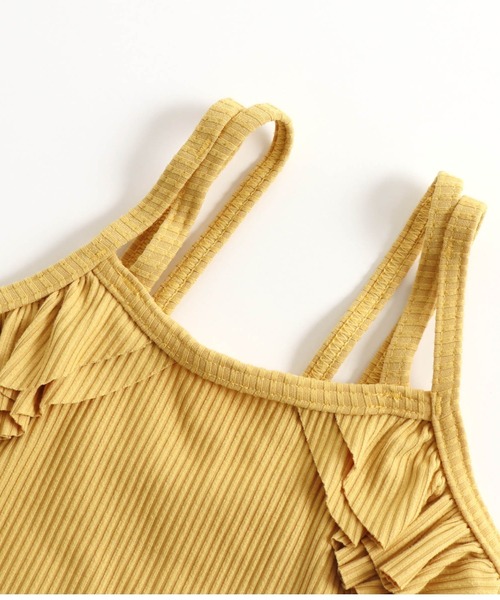 BREEZE(ブリーズ)の「リブフリル花柄セパレート水着_UVカット(水着・キッズ・ピンク/イエロー・130/80/110/140/100/120/90)」の15枚目の写真