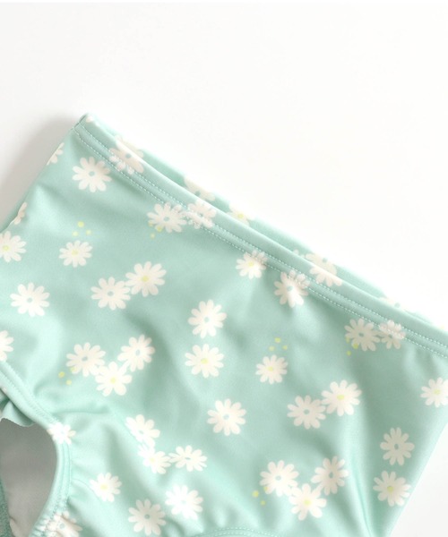 BREEZE(ブリーズ)の「リブフリル花柄セパレート水着_UVカット(水着・キッズ・ピンク/イエロー・130/80/110/140/100/120/90)」の16枚目の写真