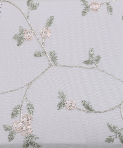 WC（ダブル シー）の「チュールスクエアバッグ（ハンドバッグ・レディース・アイボリー/ブラック・FREE）」の12枚目の写真