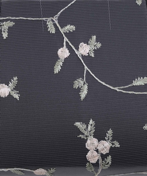 WC（ダブル シー）の「チュールスクエアバッグ（ハンドバッグ・レディース・アイボリー/ブラック・FREE）」の15枚目の写真