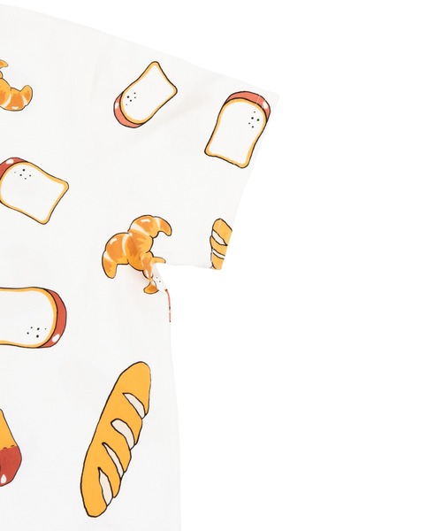 PUNYUS（プニュズ）の「フード総柄Ｔシャツ(PAN)（Tシャツ/カットソー・レディース・その他2・2/1/3/4）」の3枚目の写真