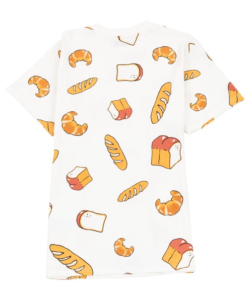 PUNYUS（プニュズ）の「フード総柄Ｔシャツ(PAN)（Tシャツ/カットソー・レディース・その他2・2/1/3/4）」の2枚目の写真