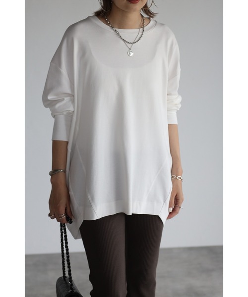 Bonjour Sagan（ボンジュールサガン）の「バルーンスムースプルオーバー（スウェット・レディース・オフホワイト・FREE）」の11枚目の写真