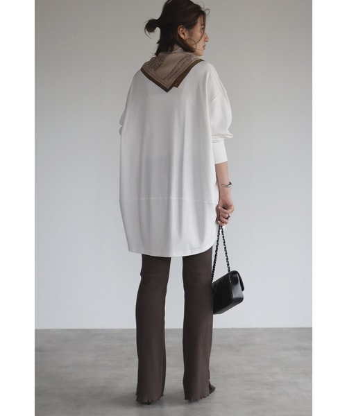 Bonjour Sagan（ボンジュールサガン）の「バルーンスムースプルオーバー（スウェット・レディース・オフホワイト・FREE）」の13枚目の写真