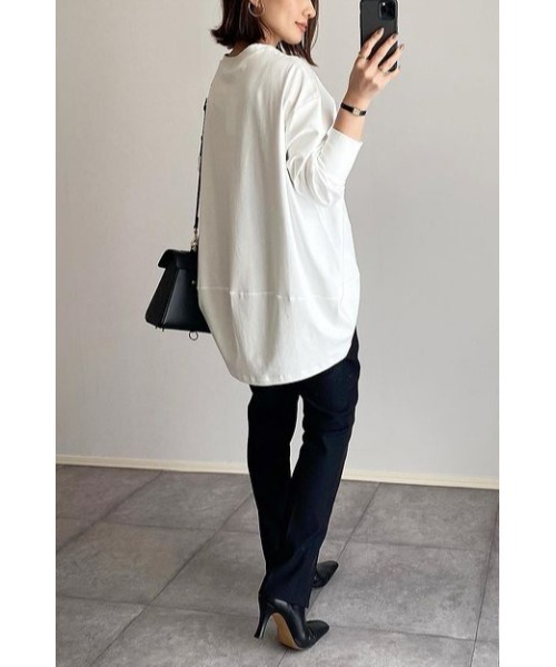 Bonjour Sagan（ボンジュールサガン）の「バルーンスムースプルオーバー（スウェット・レディース・オフホワイト・FREE）」の22枚目の写真