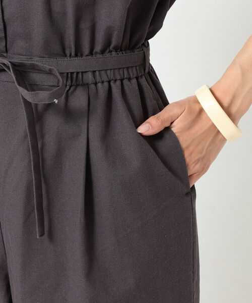 B:MING by BEAMS(ビーミングバイビームス)の「B:MING by BEAMS / ジャンプスーツ 21SS(つなぎ/オールインワン・レディース・ベージュ/ブラック系その他・SMALL/MEDIUM)」の12枚目の写真