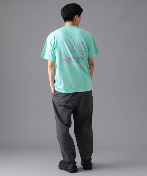 BEAMS（ビームス）の「BEAMS / Juggling Tシャツ（Tシャツ/カットソー・メンズ・ホワイト/ミント・SMALL/MEDIUM/X-LARGE/LARGE）」の6枚目の写真