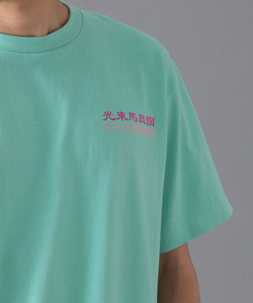 BEAMS（ビームス）の「BEAMS / Juggling Tシャツ（Tシャツ/カットソー・メンズ・ホワイト/ミント・SMALL/MEDIUM/X-LARGE/LARGE）」の8枚目の写真