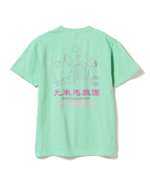 BEAMS（ビームス）の「BEAMS / Juggling Tシャツ（Tシャツ/カットソー・メンズ・ホワイト/ミント・SMALL/MEDIUM/X-LARGE/LARGE）」の13枚目の写真