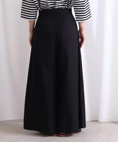 Lene（レネ）の「メイリーギャバ　ロングキュロットパンツ（その他パンツ・レディース・ブラック/ベージュ・FREE）」の15枚目の写真