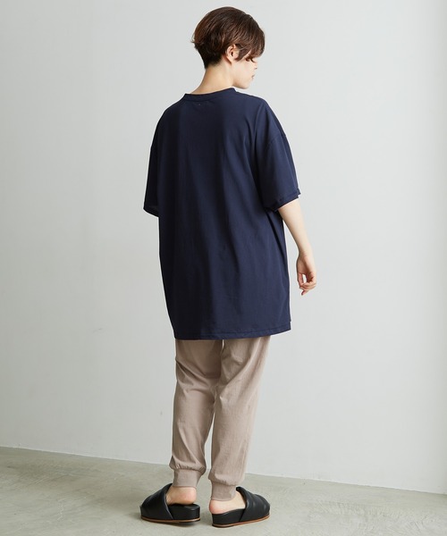 nitca（ニトカ）の「●DEPEND天竺オーバーTシャツ（Tシャツ/カットソー・レディース・ネイビー/ホワイト/ダークベージュ/ボルドー・FREE）」の12枚目の写真