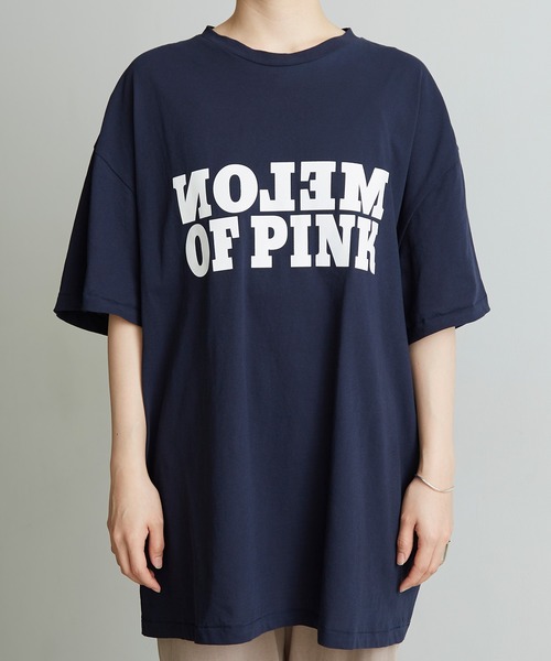 nitca（ニトカ）の「●DEPEND天竺オーバーTシャツ（Tシャツ/カットソー・レディース・ネイビー/ホワイト/ダークベージュ/ボルドー・FREE）」の21枚目の写真