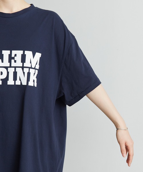 nitca（ニトカ）の「●DEPEND天竺オーバーTシャツ（Tシャツ/カットソー・レディース・ネイビー/ホワイト/ダークベージュ/ボルドー・FREE）」の22枚目の写真