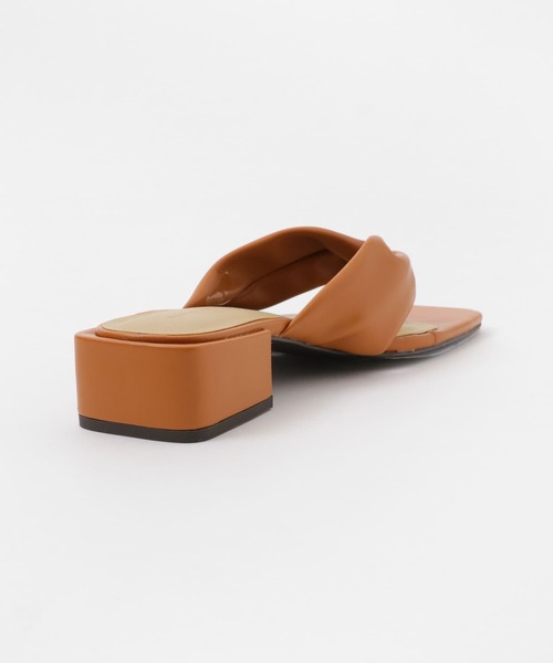 SENSE OF PLACE by URBAN RESEARCH（センスオブプレイスバイアーバンリサーチ）の「ブロックヒールハナオサンダル（サンダル・レディース・ブラック/アイボリー/オレンジ・SMALL/LARGE/MEDIUM）」の11枚目の写真