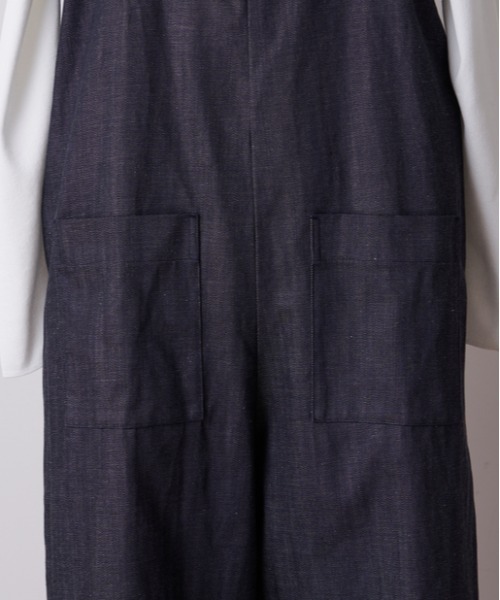 BEARDSLEY（ビアズリー）の「デニムサロペ（サロペット/オーバーオール・レディース・インディゴブルー・FREE）」の14枚目の写真