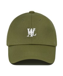 キャップ WOOALONG Signature low ball cap FOREST GREEN WL230WCA81UFGR Signature low ball cap - FOREST GREEN - WOOALONG | 60