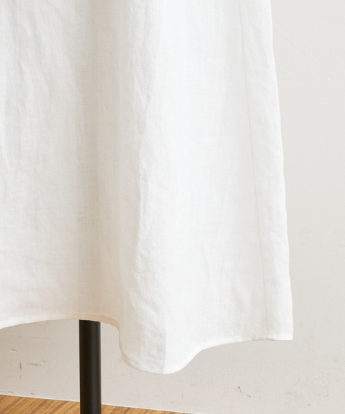 BEARDSLEY（ビアズリー）の「かぎ針ニット＆リネンワンピース（ワンピース・レディース・ベージュ・FREE）」の22枚目の写真