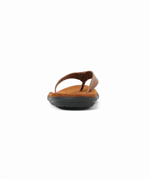 ISLAND SLIPPER(アイランドスリッパ)の「【ISLAND SLIPPER / アイランドスリッパ】別注 LEATHER×SUEDE サンダル(サンダル・メンズ・ブラック/ベージュ/ブラウン・8/10/9/7)」の7枚目の写真