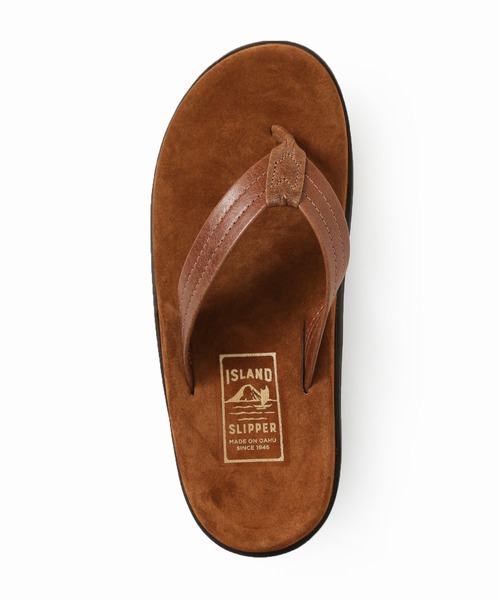 ISLAND SLIPPER(アイランドスリッパ)の「【ISLAND SLIPPER / アイランドスリッパ】別注 LEATHER×SUEDE サンダル(サンダル・メンズ・ブラック/ベージュ/ブラウン・8/10/9/7)」の21枚目の写真