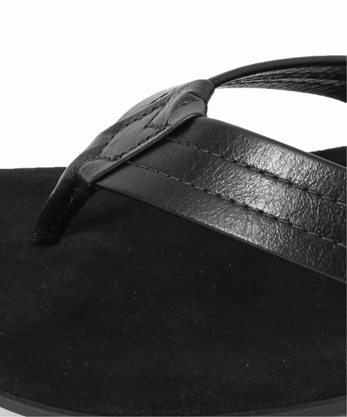 ISLAND SLIPPER(アイランドスリッパ)の「【ISLAND SLIPPER / アイランドスリッパ】別注 LEATHER×SUEDE サンダル(サンダル・メンズ・ブラック/ベージュ/ブラウン・8/10/9/7)」の13枚目の写真